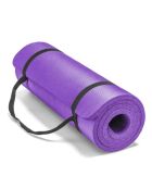 Kits de Yoga 5 en 1 inclus Tapis de yoga , serviette, balle de yoga, brique de yoga, fitness band modéle Yoga fit bleu