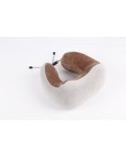 Shiatsu cervicales avec option chauffante modèle Jade beige
