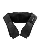 Appareil de massage Shiatsu avec fonction chauffante 8 nœuds modèle Bali noir