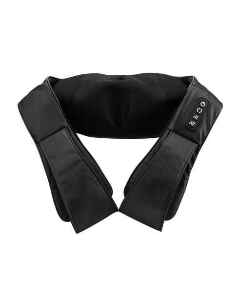 Appareil de massage Shiatsu avec fonction chauffante 8 nœuds modèle Bali noir
