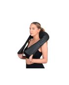 Appareil de massage Shiatsu avec fonction chauffante 8 nœuds modèle Bali noir