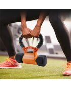 Barre d'haltères réglable et adaptateur de poids, poignée pour kettlebell, clip de fixation pour haltères et exercices
