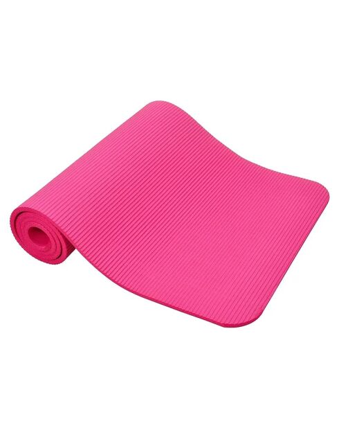 Kits de Yoga 5 en 1 inclus Tapis de yoga , serviette, balle de yoga, brique de yoga, fitness band modéle Yoga fit rose