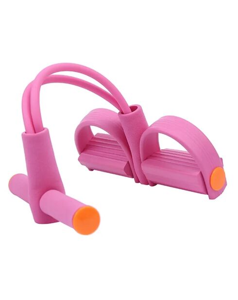 Kits de Yoga 5 en 1 inclus Tapis de yoga , serviette, balle de yoga, brique de yoga, fitness band modéle Yoga fit rose