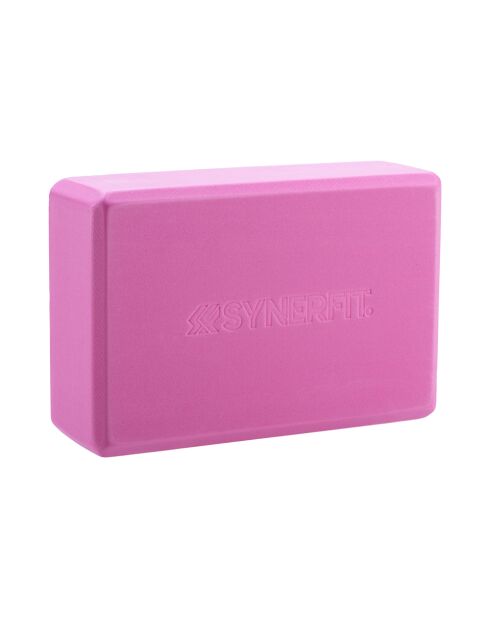 Kits de Yoga 5 en 1 inclus Tapis de yoga , serviette, balle de yoga, brique de yoga, fitness band modéle Yoga fit rose