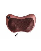 Coussin de massage Shiatsu thermique 4 vitesses,8 têtes de massage modèle Balnéa noir