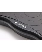 Plateforme vibrante de remise en forme modèle Powerfit avec poignée noir - 53 x 32 x 100 cm