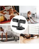 Barre de sol pour abdominaux Ventouse noire