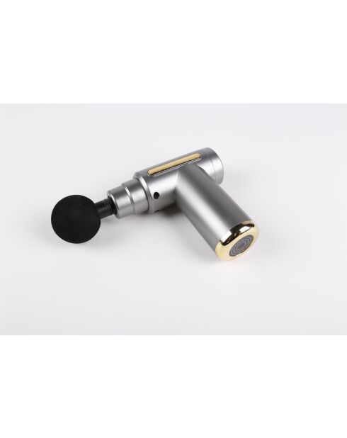 Mini pistolet masseur facial portable électrique modèle Véga Gun gris