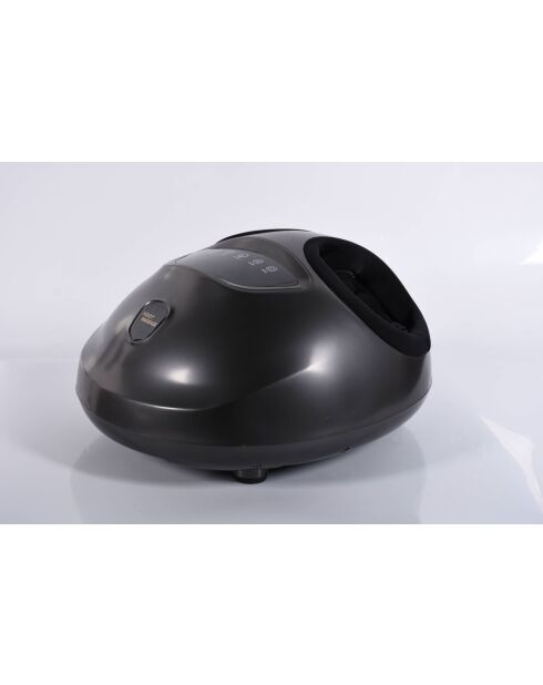 Appareil de massage des pieds avec fonction chauffante et compression d'air à commande tactile modèle Jacuzzi noir