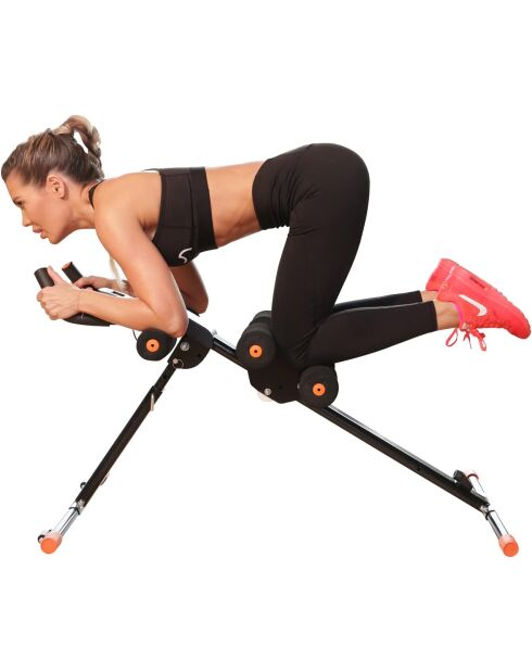 Banc Pliable multifonction écran LCD pour Abdominaux d'entraînement complet du corps modèle Tech Gym