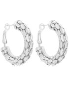 Boucles d'oreilles Eoscale argentées