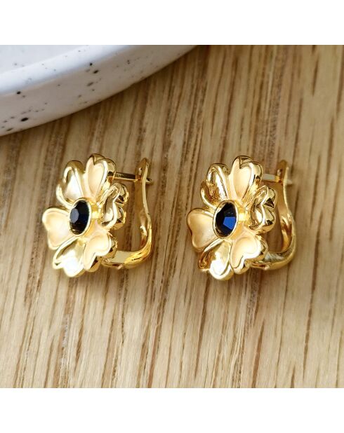 Boucles d'oreilles Flarone dorées