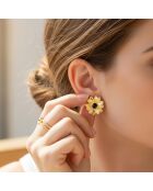 Boucles d'oreilles Flarone dorées