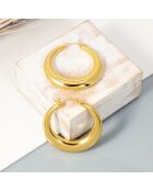 Boucles d'oreilles Eobol dorées