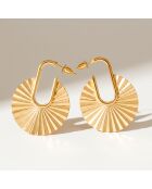 Boucles d'oreilles Kyotis dorées