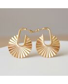 Boucles d'oreilles Kyotis dorées