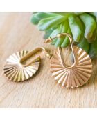 Boucles d'oreilles Kyotis dorées