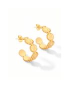 Boucles d'oreilles Sunsil Steel dorées