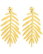 Boucles d'oreilles Palmosa dorées