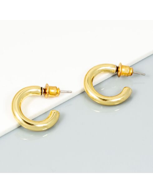 Boucles d'oreilles Eosie dorées