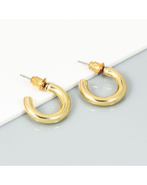 Boucles d'oreilles Eosie dorées