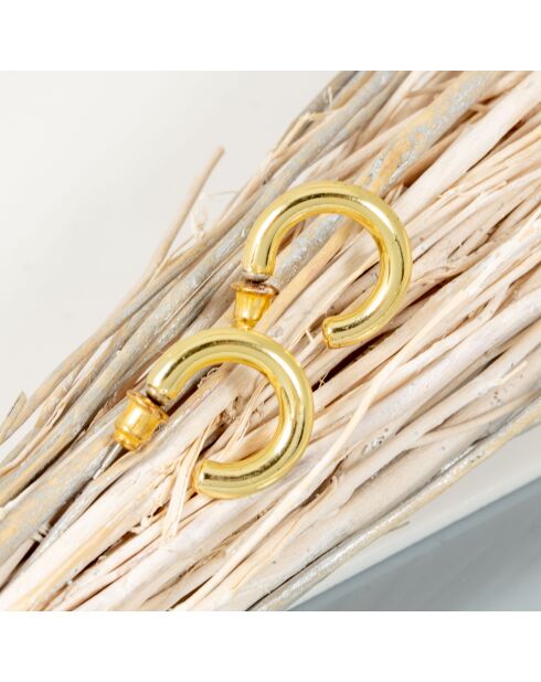 Boucles d'oreilles Eosie dorées