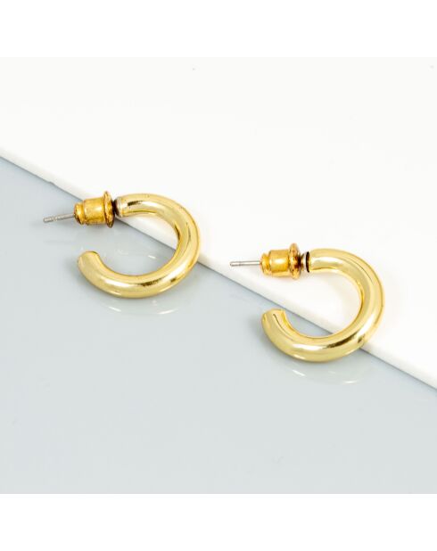 Boucles d'oreilles Eosie dorées