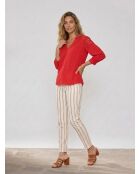 Amirah rote Bluse