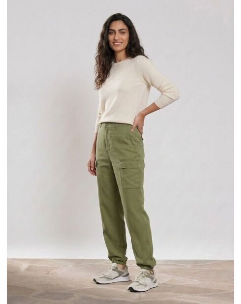 Pantalones cargo caqui