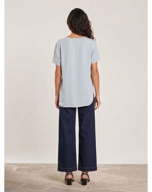 Lane grijsblauw t-shirt