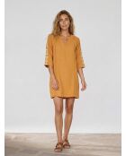 Rio ockerfarbenes Kleid