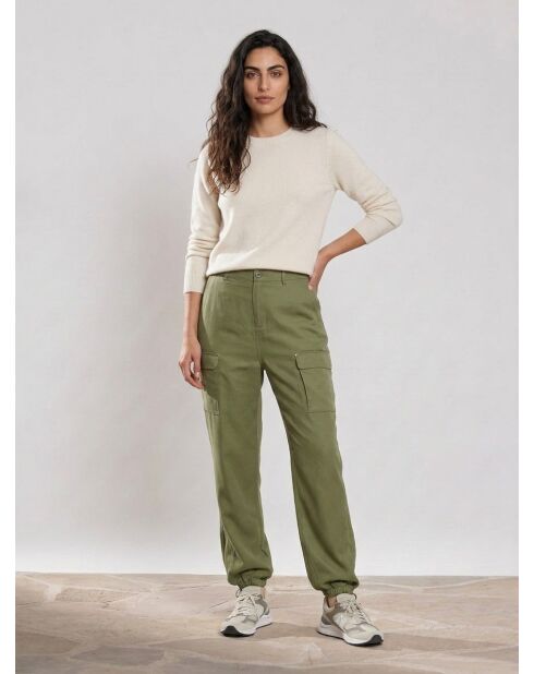 Pantalones cargo caqui