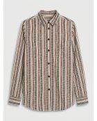 Dawn Shirt mit Erdstreifen