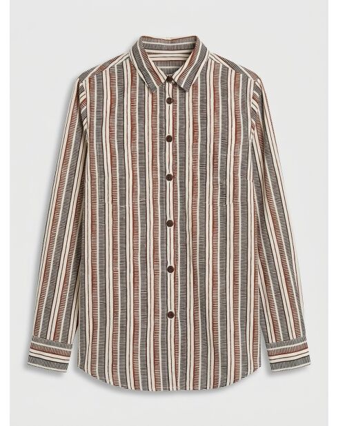 Dawn Shirt mit Erdstreifen