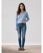 Blake H Jeans aus gebürstetem Denim