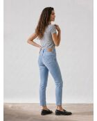 712 Slim San Francisco Fog blaue Jeans