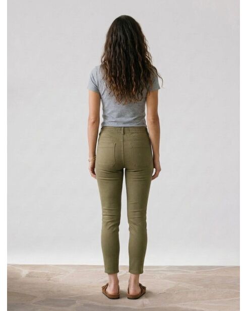 Khaki Mavas Hose aus Biobaumwolle