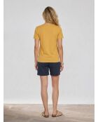 T-Shirt coton organique jaune moyen