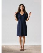 Ramble dunkles marineblaues Kleid