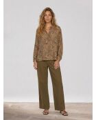 Beigefarbene Bluse Emra