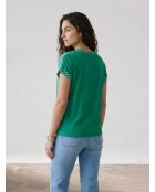 T-Shirt Tama imprimé graphique chlorophylle