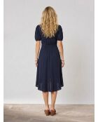Marineblaues Kleid von Félicia