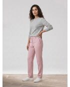 Hellviolette Mini-Plissehose