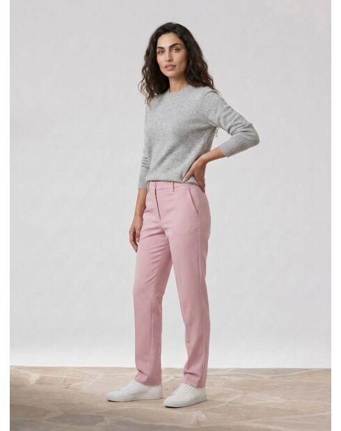 Hellviolette Mini-Plissehose