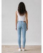 711 hellblaue Rio Fate Skinny-Jeans
