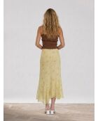 Jupe Skorpios Print T S/ T jaune