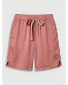 Salvat oudroze korte broek