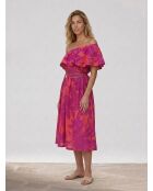 Rmichelle Pfingstrosenkleid mit Blumenmuster