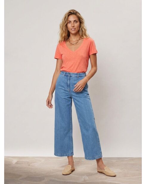Camiseta Coral Orange Sigh